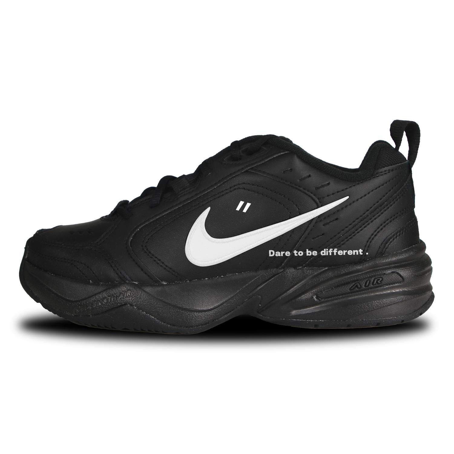 

Nike Air Monarch 4 Low top Chunky Sneakers Unisex Black White 415445-001(Team58-) 40