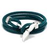 Bracelet ancre série océan, Bracelet queue de baleine pour Couple, ligne Milan, corde tressée, Bracelet étudiant pour hommes et femmes