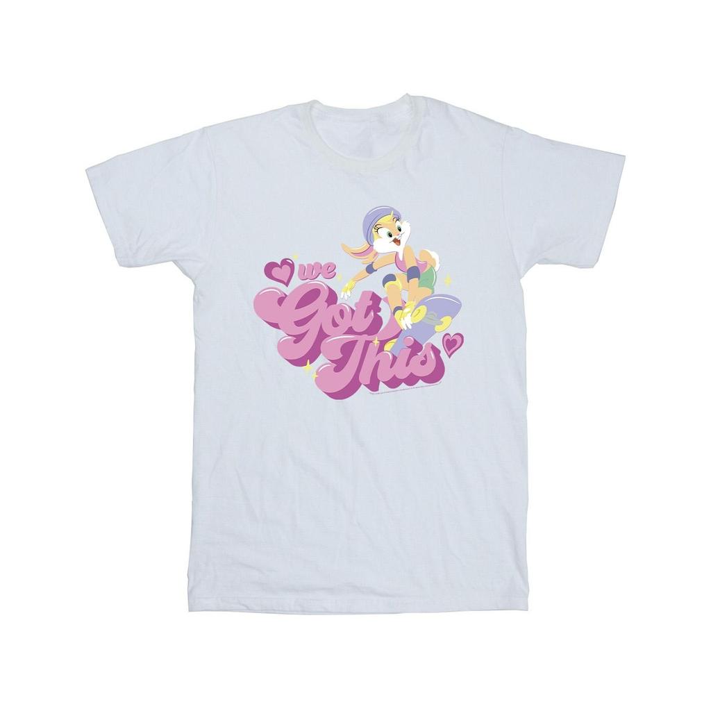 Looney Tunes Mädchen Lola We Got This Skate Baumwoll-T-Shirt