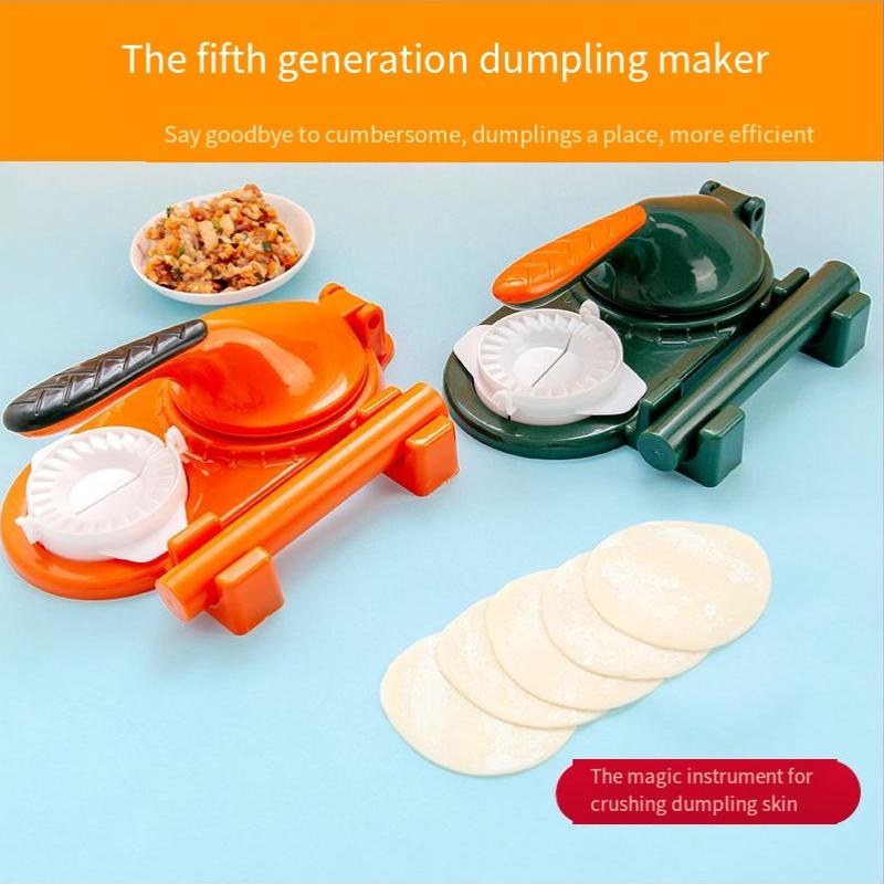 1PCS 3-In-1 Portable Dumpling Wrappers Maker And Press Dumpling Skin Machine Multifunction DIY Manual Dumpling Press Molds Set
