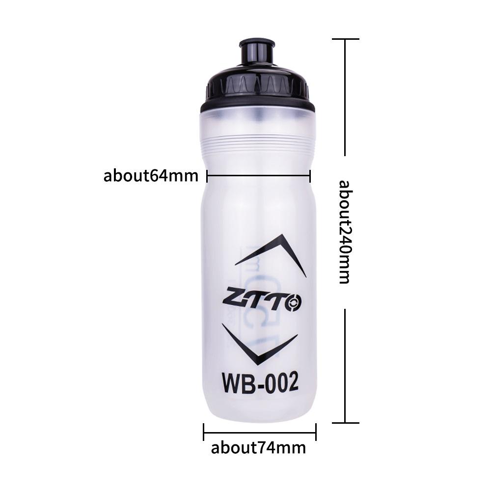 

750ML Bicycle Water Bottle Mountain Road Bike Water Bottle Outdoor Cycling Kettle Portable Cycling water cup True color