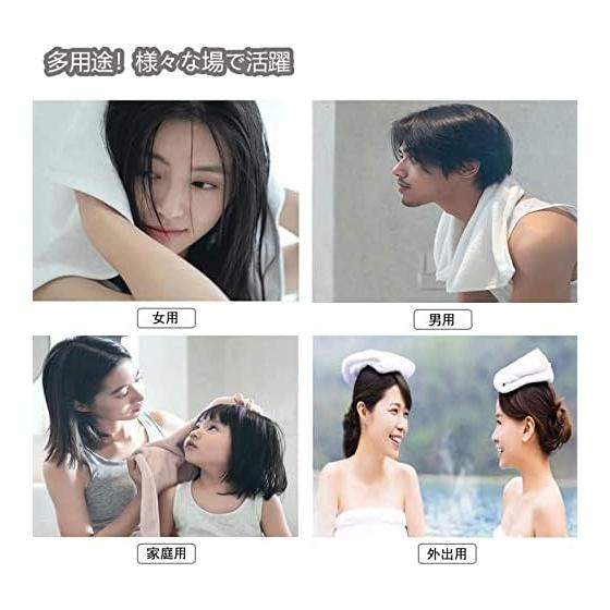 HomeFirst Face Towel Set of 6, Approx. 71x35cm, Weight: Approx. 100g/Towel, 100% Cotton, Popular, Hotel Specifications, Fluffy, Soft To the Touch,