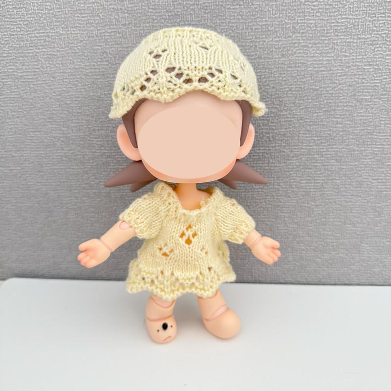 [Cloth Only] 20cm Doll Clothes Cute Dress Set Exquisite Accessories Doll Clothing Set Replacement Enhance Your Doll's Look