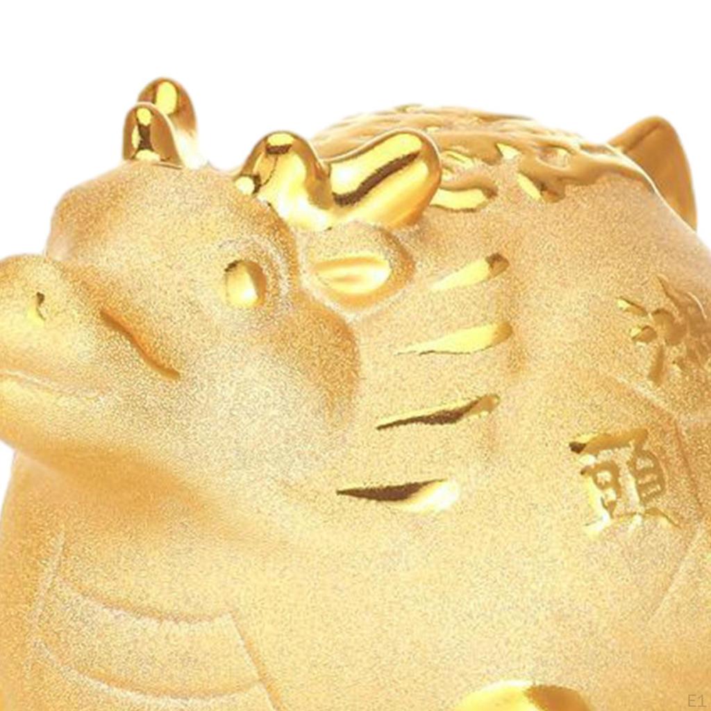 Figurine Piggy Bank - Handcrafted Ceramic Treasure Keeper