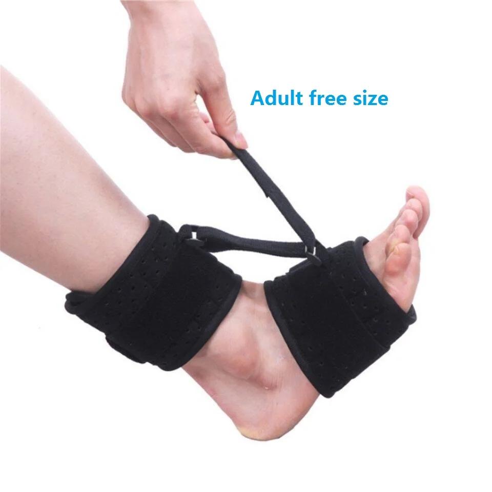 Adjustable Foot Drop Brace Ankle Support Strap for Sports Injury Rehabilitation Foot Drop Support Ankle Brace Orthosis Strap