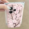 Custodia Stile Disegno a Mano con Motivo Sakura per Xiaomi Redmi Note 14 13 Pro 5G 12 11 Funda Xiaomi 14T 13T 11T Pro Copertura in Silicone con Texture in Pelle
