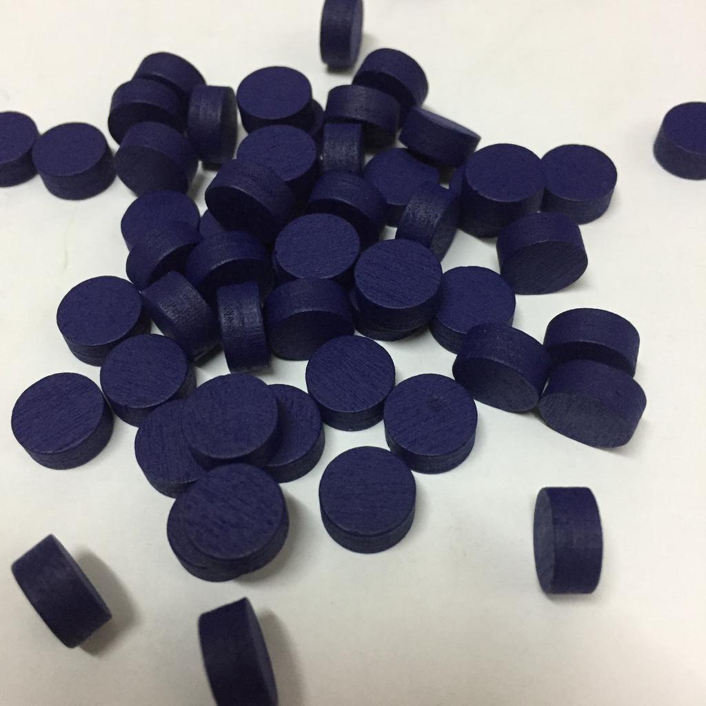 100 Stück Scheiben Durchmesser 10*5mm 10mm Scheiben Bauer Holz Spielfiguren Bunte Bauernschach Für Brettspiel Pädagogische Spiele Zubehör
