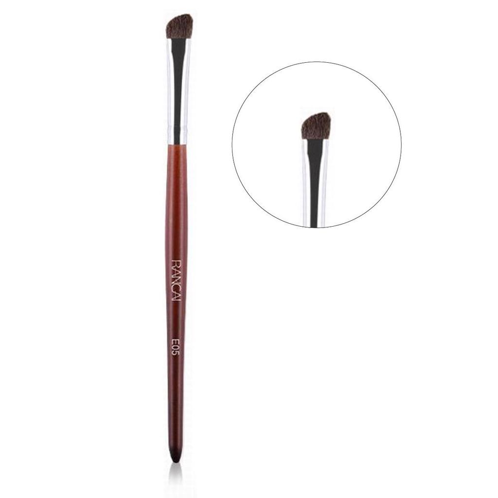 Tragbarer reiner Pferdehaar Lidschatten Verblenderpinsel - Große weiche Borste für Augen-Make-up