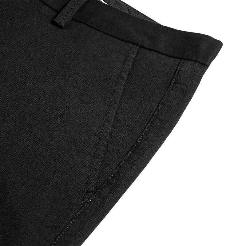 Dance with Wolves Men's Quality Cotton Stretch Business Casual Pants
