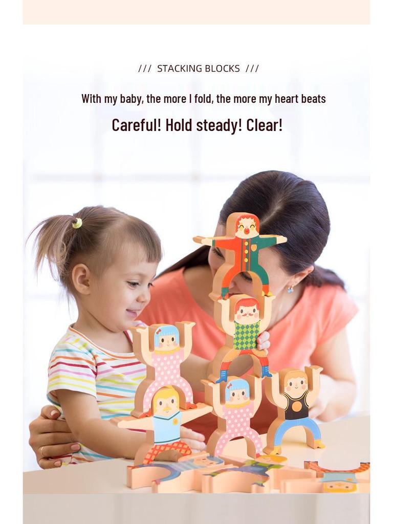 Milo Strongman Jenga Blocks: DIY Balance Game for Kids