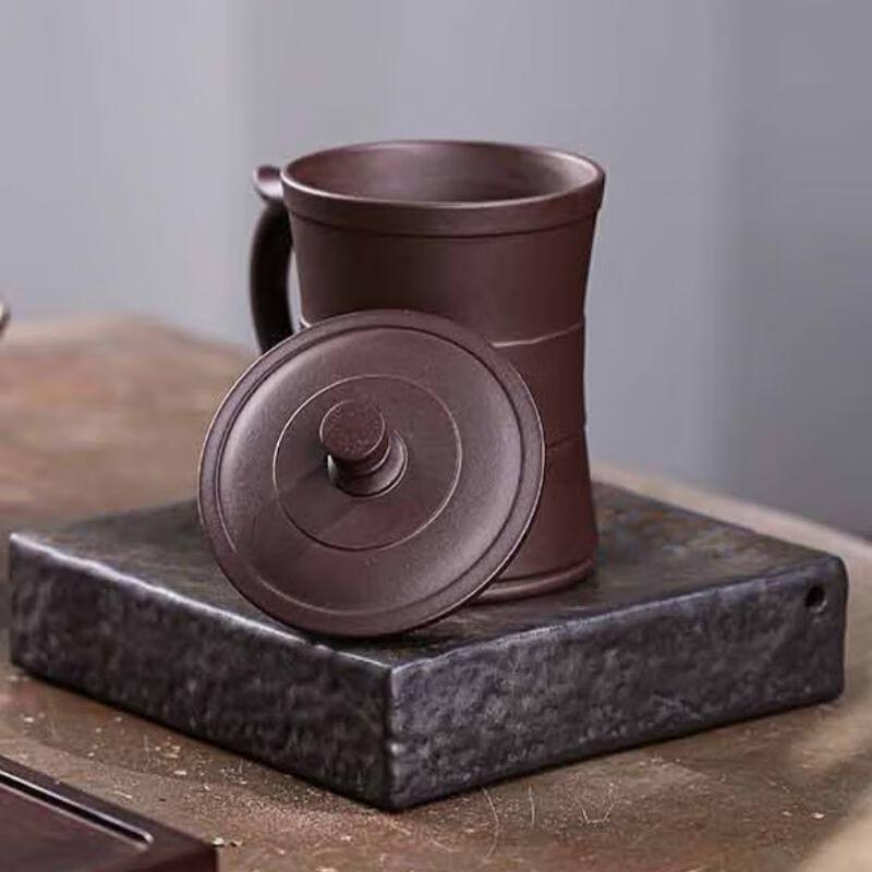 Wanchunhe Zisha Teacup with Handle