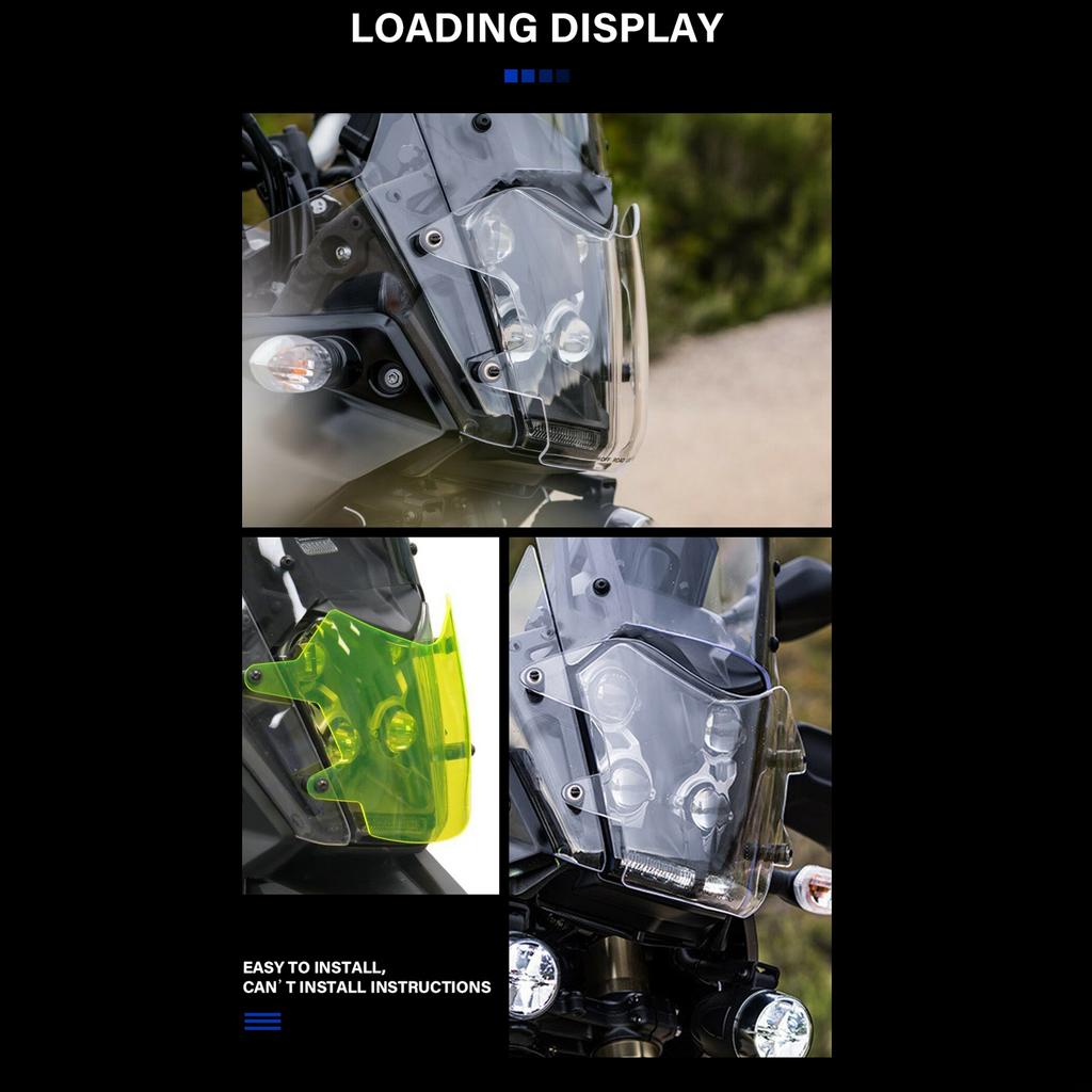 Motorcycle Headlight Protector Guard Easy Clean Perfect Fit Smooth  Headlight Protector Guard for Motorbike