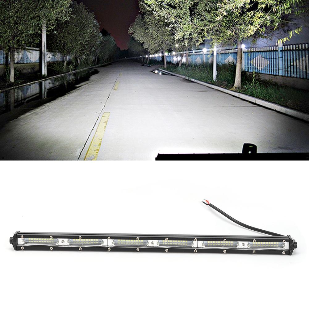 180W Universal Car Boat Modified 60LED Work Lamp Bar Driving Light Accessory