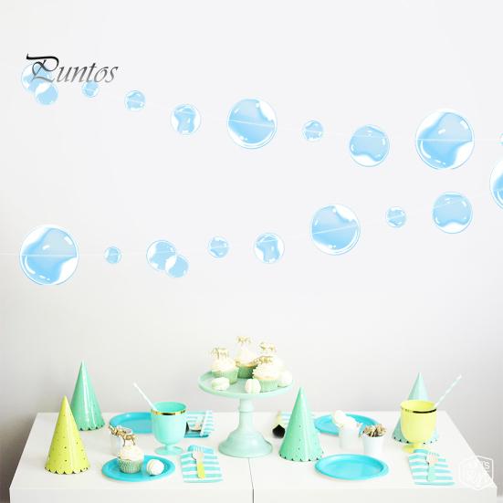 

Для вечеринки 1 струнная гирлянда с пузырьками, декоративный уникальный дизайн, многоцелевой плавающий подвесной стример с пузырьками