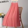GMXIA 28 barev Dámská módní ležérní letní jarní volnočasová sukně