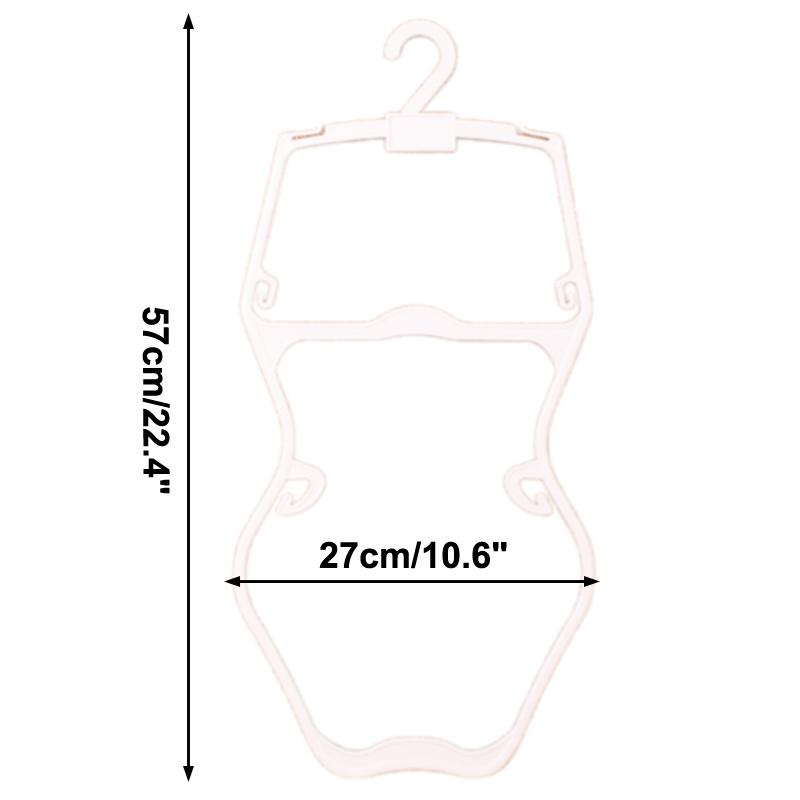 

Вешалка для нижнего белья для коррекции фигуры, складная, прочная, органайзер для шкафа, вешалка для купальника для шкафа, для магазинов, бутиков, витрины, спальни S