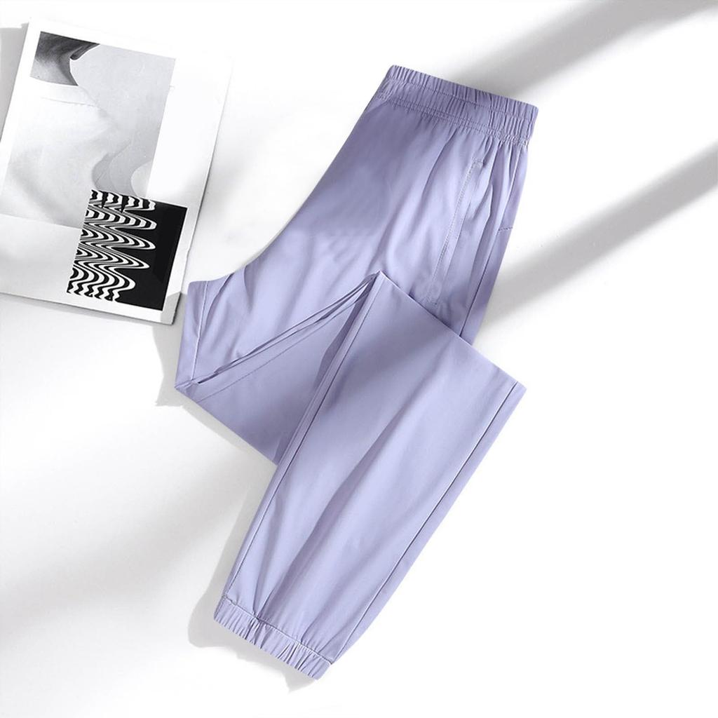 Damen Casual Gerade Hosen Farbe Lässige Lange Hosen