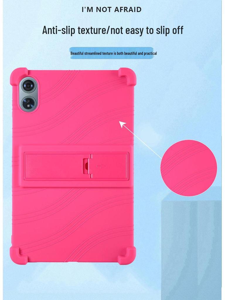 JJGJ TAB9 12-Zoll Silikon-Tablet-Hülle: Dick, Weich, Sturzsicher, Standfunktion