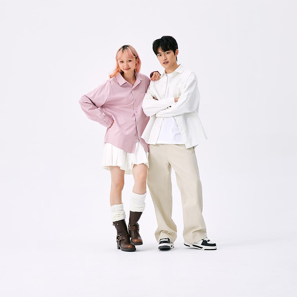 New MLB MONOGRAM Collection New York Yankees SS25 Shirt Unisex Ivory 3AWSM0651-50IVS