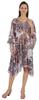 Moomaya Summer Bikini Cover Up Kaftan For Womens Sexy Sheer Swimwear Caftan Beach