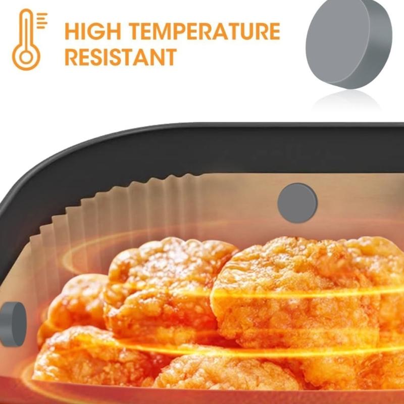 12 Pack Air Fryers Silicone Magnetic Buckle Suitable for Liner Security and Enhancing Corrosion Resistance In Kitchens