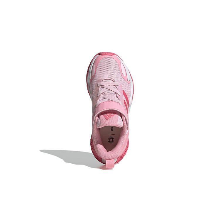 Adidas 4Uture Rnr El K Comfortable Abrasion Resistant Low top Running Shoes Pink Kids' GV7876