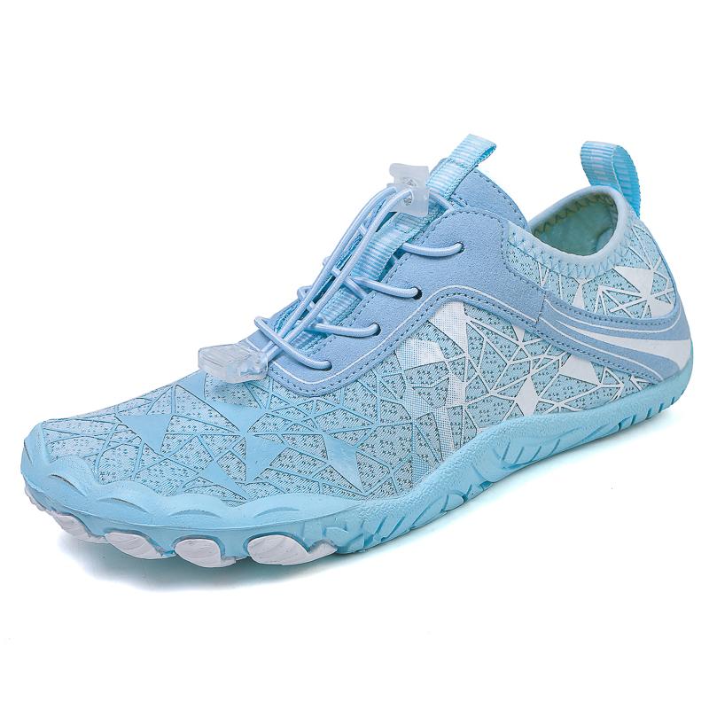 

Unisex Outdoor Waterproof Non-slip Climbing Shoes for Kids Teens Beach Swimming Sports Shoes Cross-border Pure Stream Shoes 35 небесно-голубой