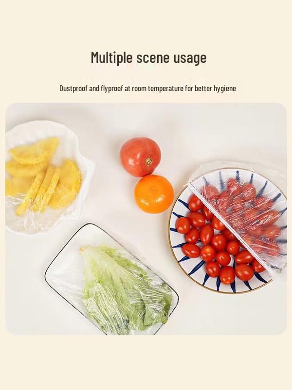 Einweg Elastische Lebensmittelaufbewahrungsabdeckungen