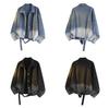 High Street Fashion Washed Denim Jacket – Stylish, Versatile, and Loose Fit