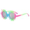 Kids Gradient Sunglasses Impact-Resistant Uv  Sunglasses Cute Kids Sunglasses Colorful For Festivals Everyday Wear