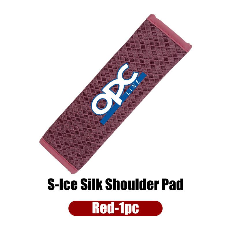 Universal Car Ice Silk Shoulder Protection Pad Interior Accessories For Opel Corsa Astra Insignia Vectra Zafira Meriva