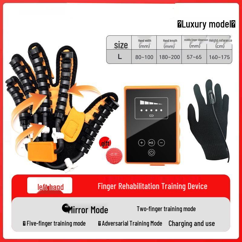Portable Wireless Rehabilitation Gloves and Hand Massager for Stroke Recovery