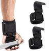Weight Lifting Hook Grips Padded With Wrist Wraps Hand-Bar Powerlifting Gloves Heavy Duty Pull-ups Hooks Gym Training Straps 1