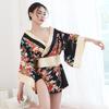 Japanese Love Underwear Large Size Kimono Sexy Geisha Oiran Kimono Pajamas Ninja Japanese Cheongsam COS Dress Women