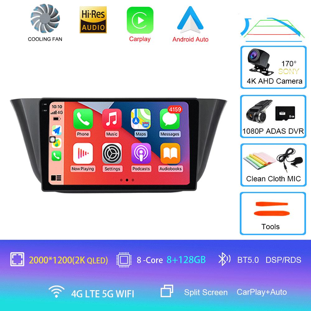 Android14 Für Iveco Daily 2014 2015 2016 2017 + Autoradio Player Stereo Multimedia WIFI BT GPS Navigation Player QLED Bildschirm