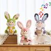 Dopamine Electric Musical Plush Rabbit Toy Stuffed Doll Decoration Gifts Kids