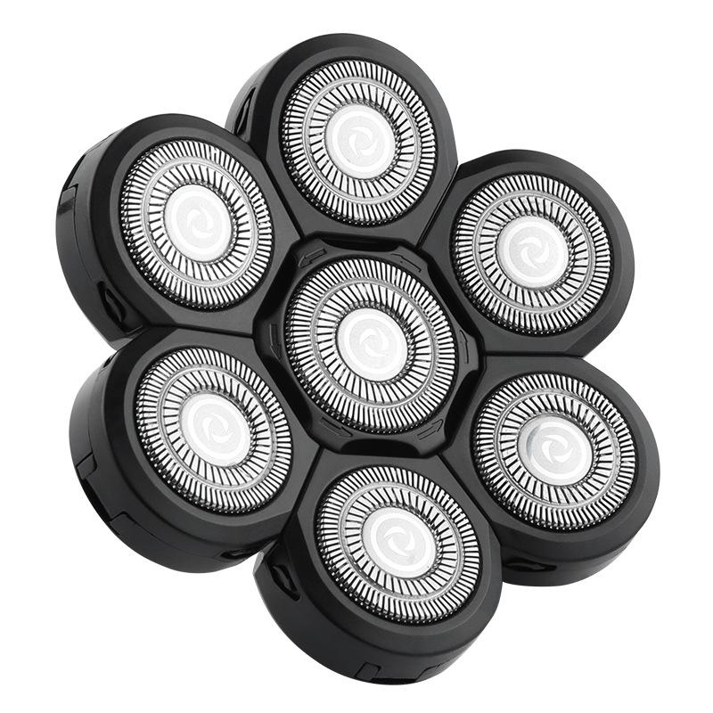 hiena Electric Shaver Head Replace Shaver Head MJTXD01SKS Cutter Head Accessories Electric Shaver Replacement 5 Heads 9D Floatin