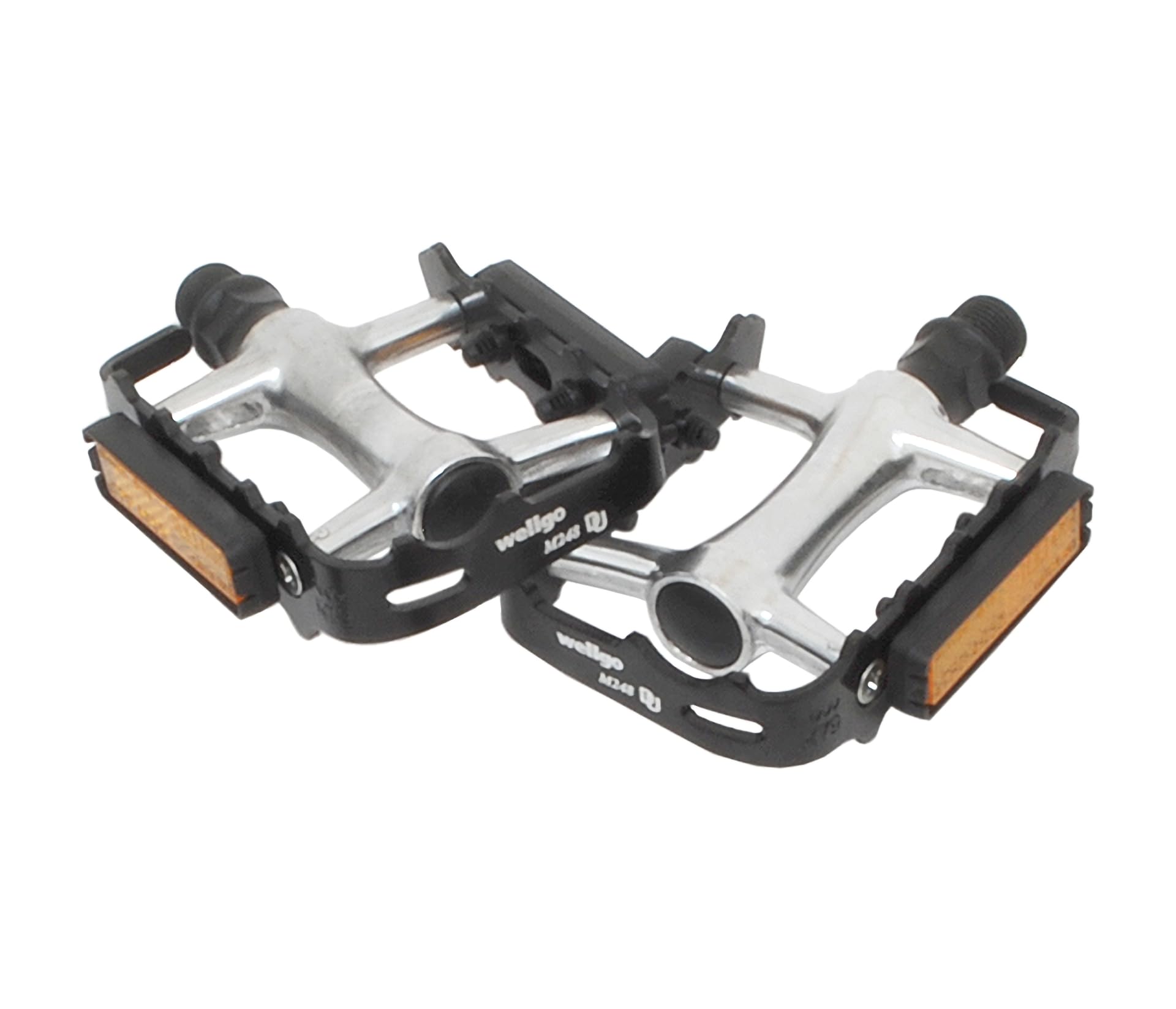 

WELLGO Aluminum Cage Pedals Black M248DU Black
