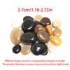 350/500g High Polished Natural Pebbles Indoor Outdoor Garden Courtyard Fish Tank Aquariums Horticultural Decoration Stone XJM