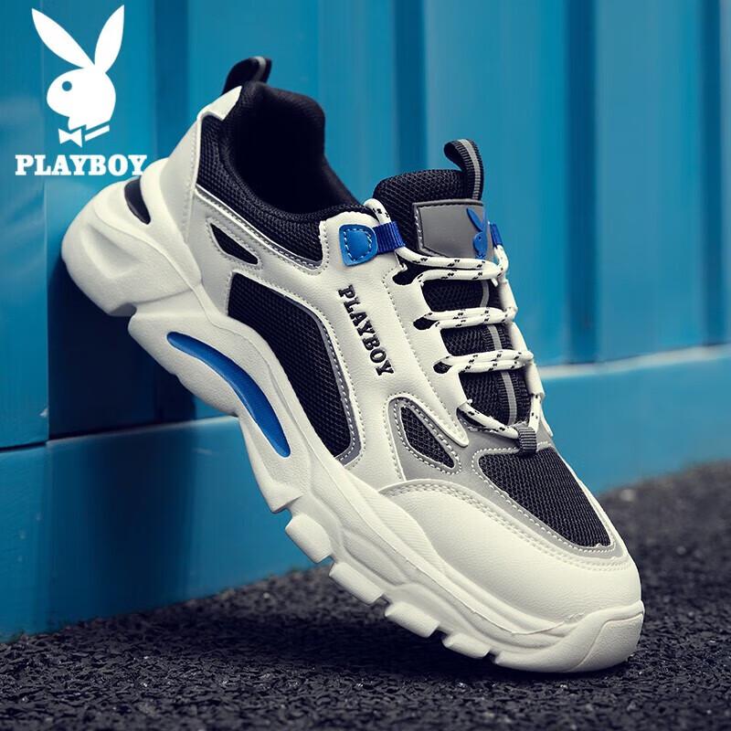 PLAYBOY Men s Summer Breathable Mesh Chunky Dad Sneakers 44