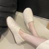 Comfortable and Versatile Mao Mao Shoes Women's New Small Flat-bottomed Versatile Cotton Shoes In Autumn and Winter 2025