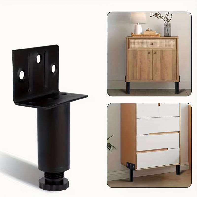 4pcs Multifunctional Adjustable Furniture Legs with Installation Tools and Screws Support Rod Home Column Bracket Furniture Legs