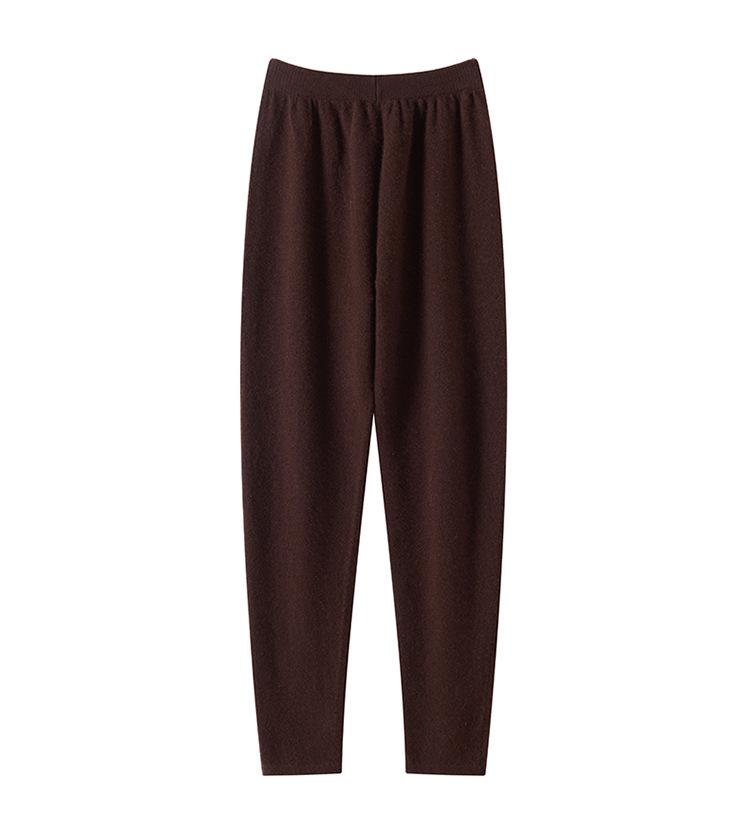 

Women s Cashmere Knit Base Layer Pants - Soft, Warm, and Comfortable for Autumn/Winter L