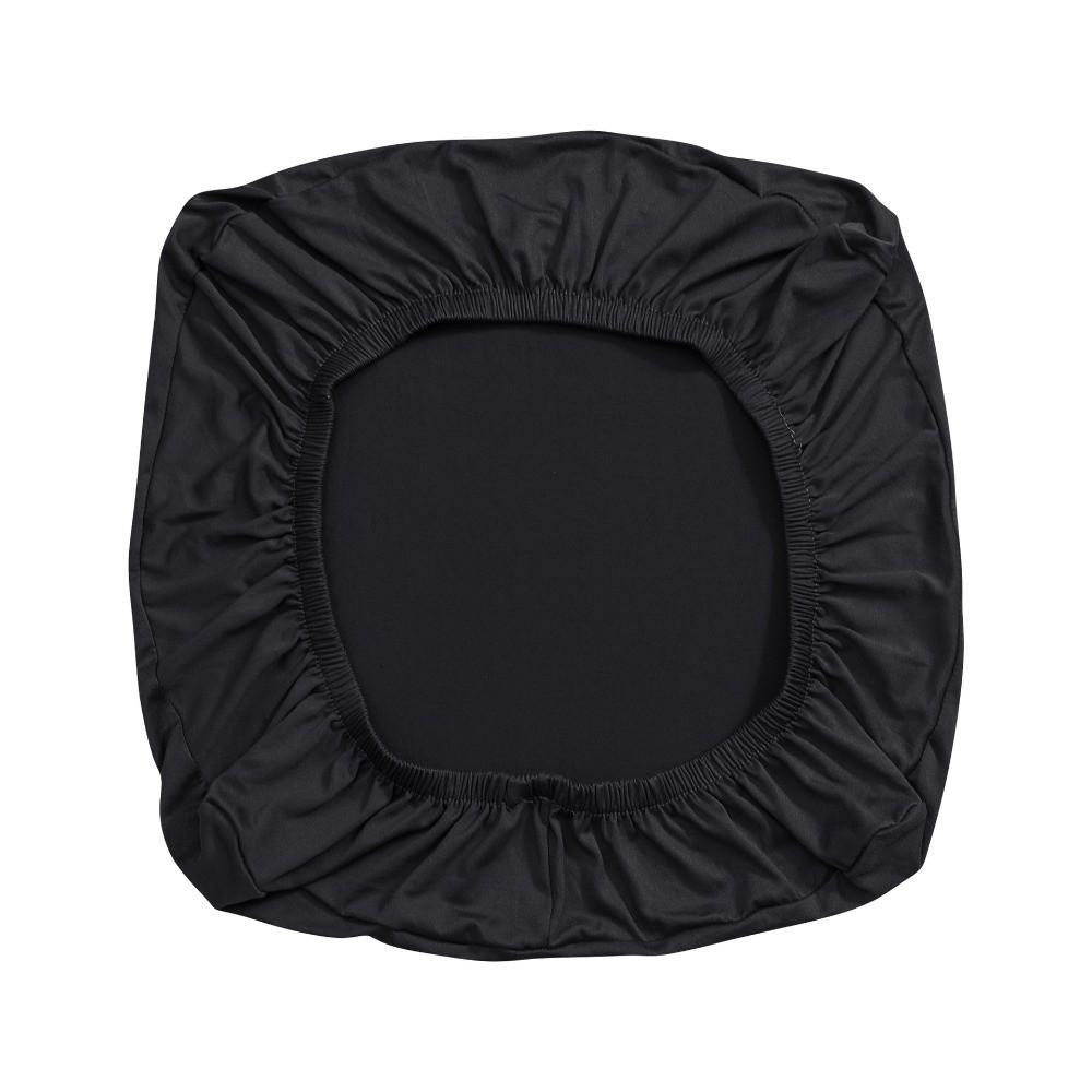 Fashion Removable Office Chair Seat Covers Stretch Solid Color Chair Dustproof Cover Washable Chair Cover Home