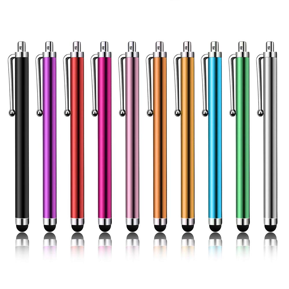 Universal Aluminum Alloy Touch  Pen Metal Touch Screen Pen  Pens Capacitive Screen Pen With Clip For Tablet Mobile Phone