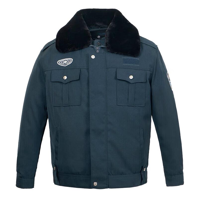 

Ant Walker Unisex Winter Security Thickened Cotton Overcoat 170