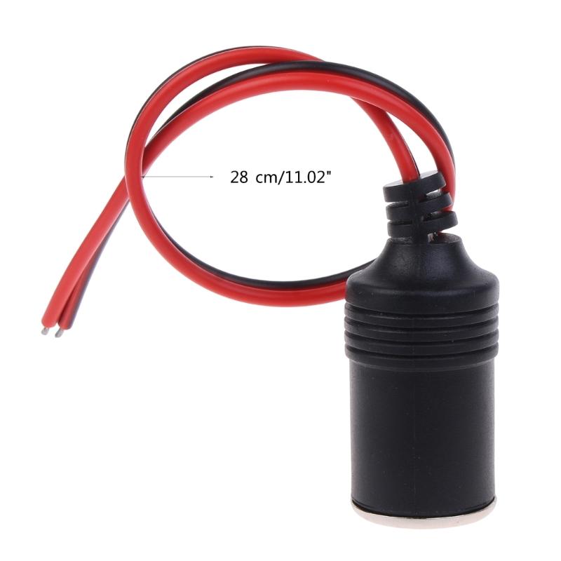 Leichtes Auto-Zigarettenanzünder-Ladekabel Buchsenstecker-Adapterkabel Einfache Installation Kabel