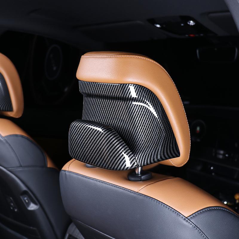 4pcs Front Seat Headrests Cover ABS Protective Cover Neck Pillow Trim For Kia Sportage NQ5 -2026 Car Accessories