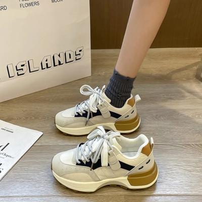 Mode 2024Damen Vulkanisierte Schuhe Mode Plateau Sneaker Komfort Forrest Gump Schuhe für Damen Atmungsaktive Freizeitschuhe Tenis Mujer