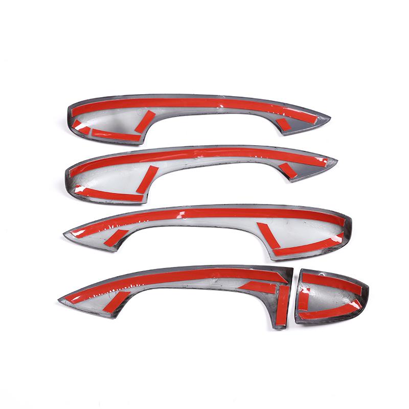 ABS Left Hand Driver For Mercedes Benz E Class W213 2016- GLC X253 C Class W205 2015- Car Door Handle Trim Accessories
